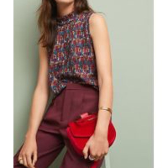 Anthropologie Tops - Anthropologie Akimi + Kin Sleeveless High Neck Top